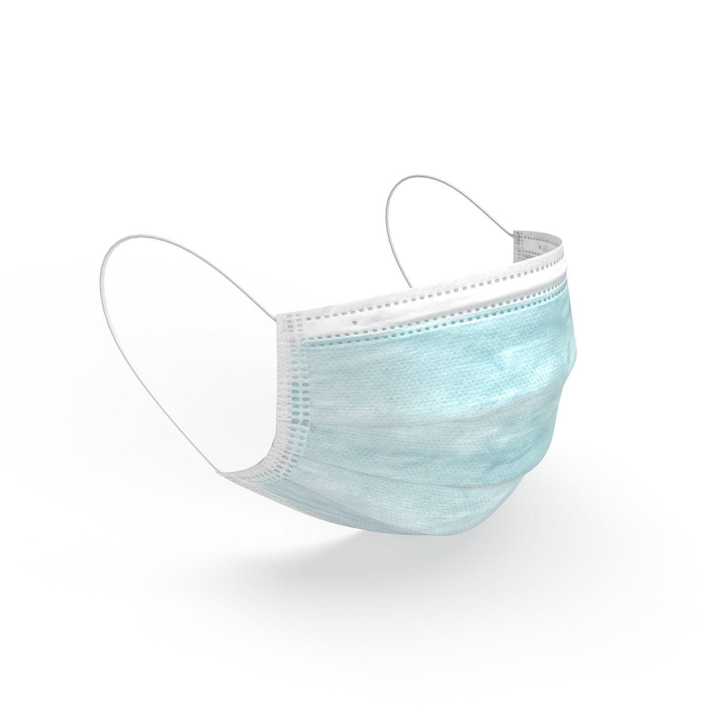 Eva-Dry 3-Ply Face Mask with Moisture Barrier (50-Pack)
