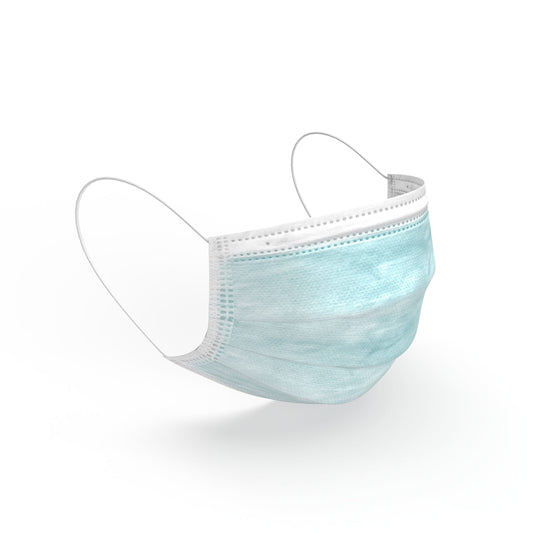 Eva-Dry 3-Ply Face Mask with Moisture Barrier (50-Pack)