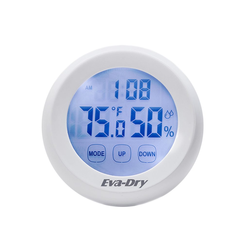 hygrometer to access humidity for dehumidifier in winter